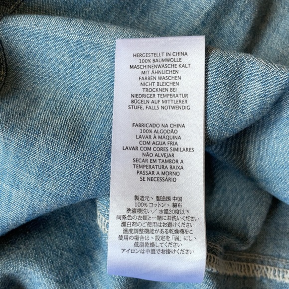 Current/Elliot Denim Button Down Shirt - Picture 9 of 10